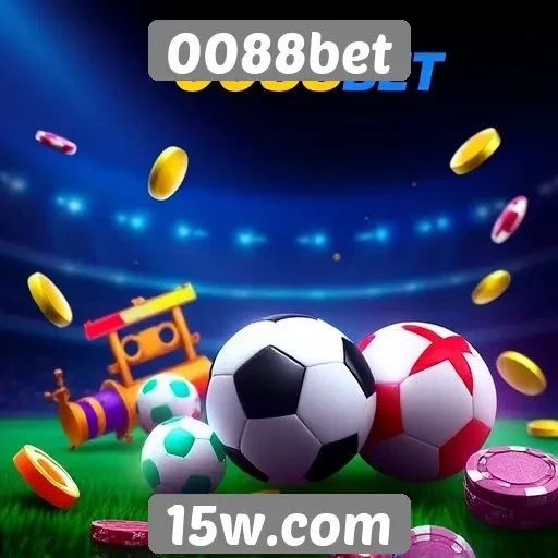 Variedade de jogos disponíveis na plataforma 0088bet